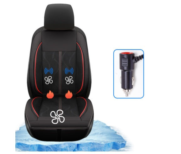 car seat cushion with heat and massage