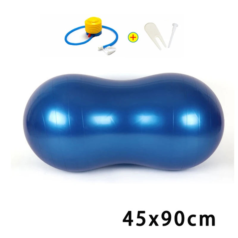 Anti-Burst Peanut Yoga Ball&nbsp - Jscomfortzstore