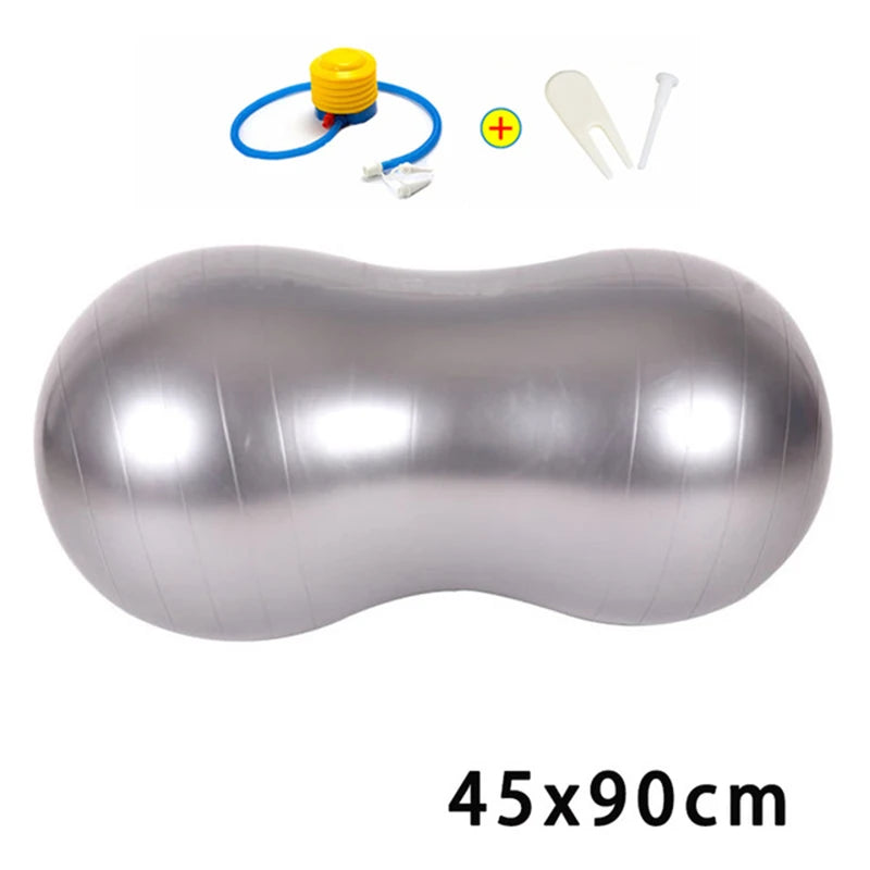 Anti-Burst Peanut Yoga Ball&nbsp - Jscomfortzstore