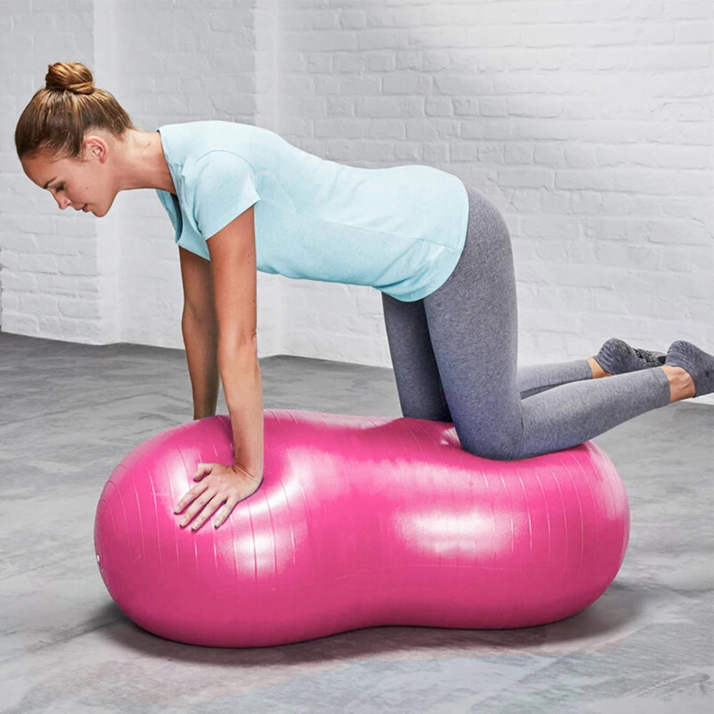 Anti-Burst Peanut Yoga Ball&nbsp - Jscomfortzstore