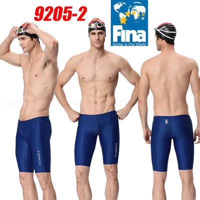 [FINA APPROVED] NWT YINGFA MEN'S BOYS 9205 COMPETITION TRAINING RACING JAMMERS PROFESSIONAL SWIMMING TRUNKS ALL SIZE [FREE SHIP] - Jscomfortzstore