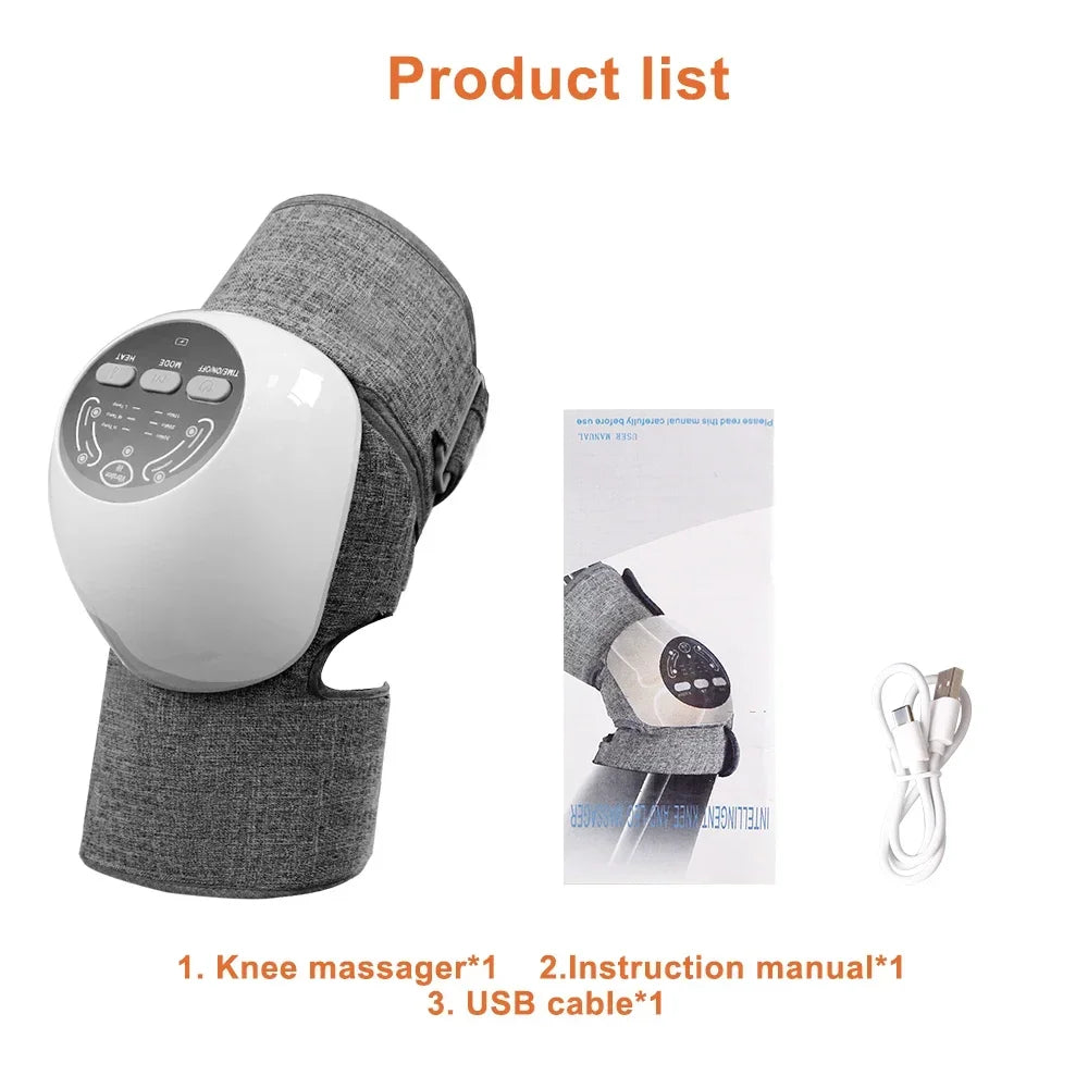 12-Mode Dual Channel EMS Knee Massager 12mode Knee Massager