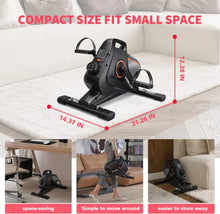 Load image into Gallery viewer, YOSUDA Under Desk Bike Pedal Exerciser for Home/Office Workout - Magnetic Mini Exercise Bike for Arm/Leg Exercise
