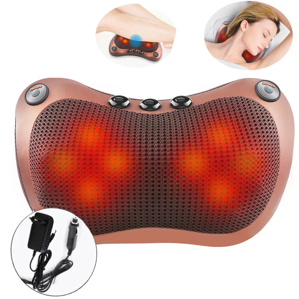 Electric Shoulder Massage Pillow for Head Relax - Jscomfortzstore