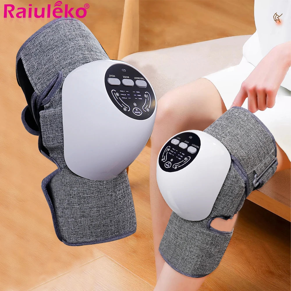 12-Mode Dual Channel EMS Knee Massager 12mode Knee Massager