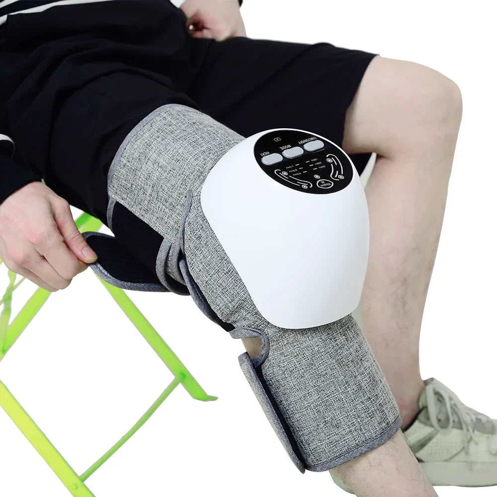 12-Mode Dual Channel EMS Knee Massager 12mode Knee Massager