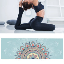 Load image into Gallery viewer, Hot Yoga Mat Towel 185*61cm Printed Yoga Towel Non slip Fitness Workout Mat Cover For Pilates Gym Yoga Blankets
