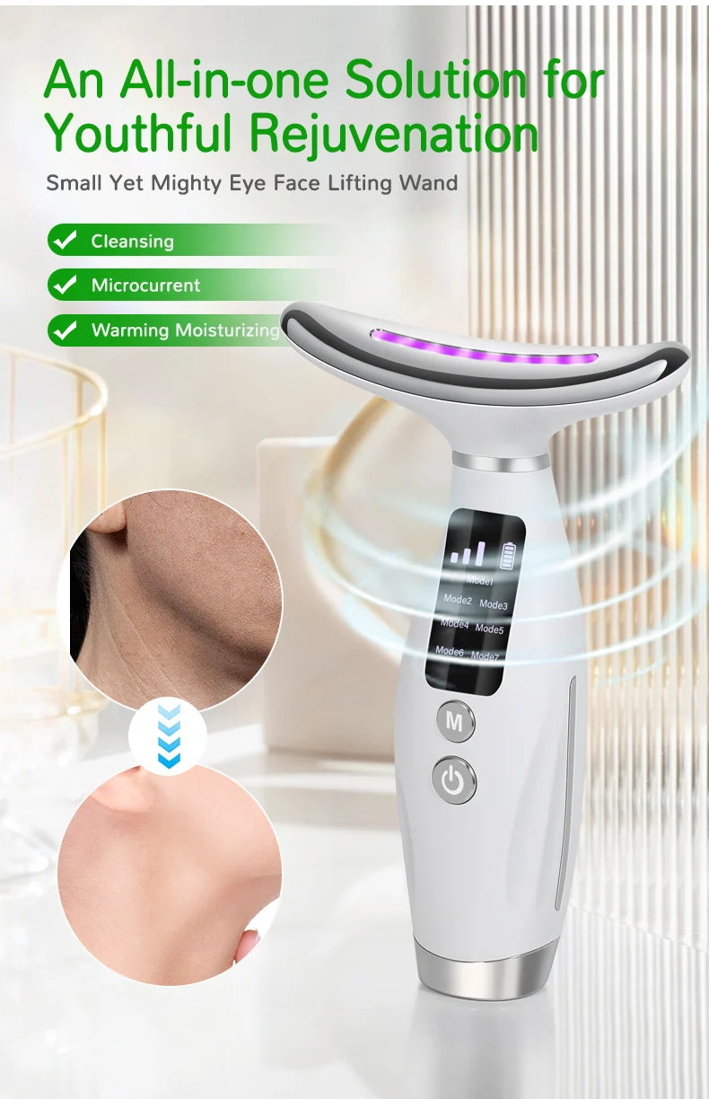 Electric face massager