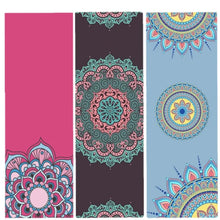 Load image into Gallery viewer, Hot Yoga Mat Towel 185*61cm Printed Yoga Towel Non slip Fitness Workout Mat Cover For Pilates Gym Yoga Blankets
