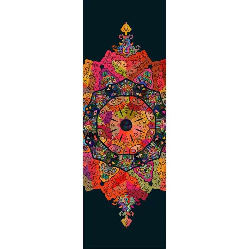 Hot Yoga Mat Towel 185*61cm Printed Yoga Towel Non slip Fitness Workout Mat Cover For Pilates Gym Yoga Blankets - Jscomfortzstore