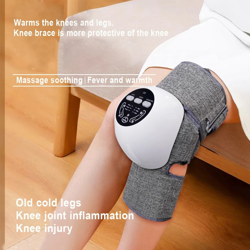 12-Mode Dual Channel EMS Knee Massager 12mode Knee Massager