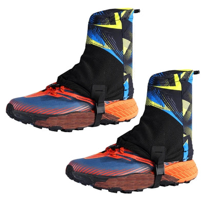 Light weights Waterproofs Ankle Gaiters Low Ankle Gaters Protective Shoe Cover Boot Guard for Hiking Walking Backpacking 24BD - Jscomfortzstore