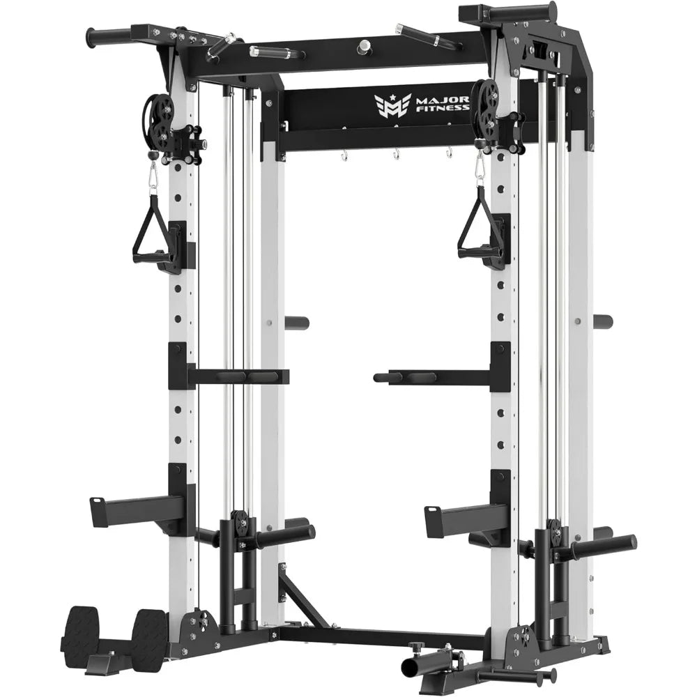 All-in-One Power Rack F22, Squat Rack Home Gym Fitness, A Standard Strength Training Half Rack Power Cage