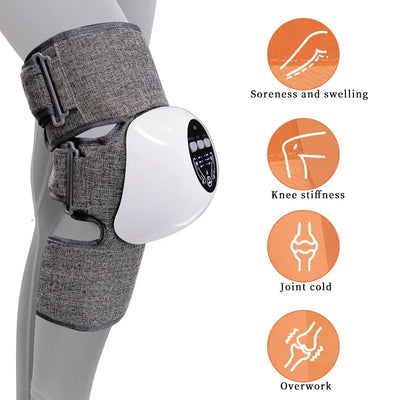 12-Mode Dual Channel EMS Knee Massager 12mode Knee Massager