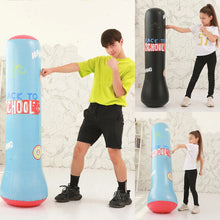 Load image into Gallery viewer, Inflatable Boxing Standing Bag Training Pressure Relief Fitness Punching Sandbag for Chilren Christmas Gifts
