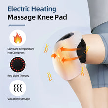 Load image into Gallery viewer, Cordless Knee Massager 3D Airbag Infrared Vibration Knee Pad for Swelling Stiff Joints Stretched Ligament and Muscles Injuries
