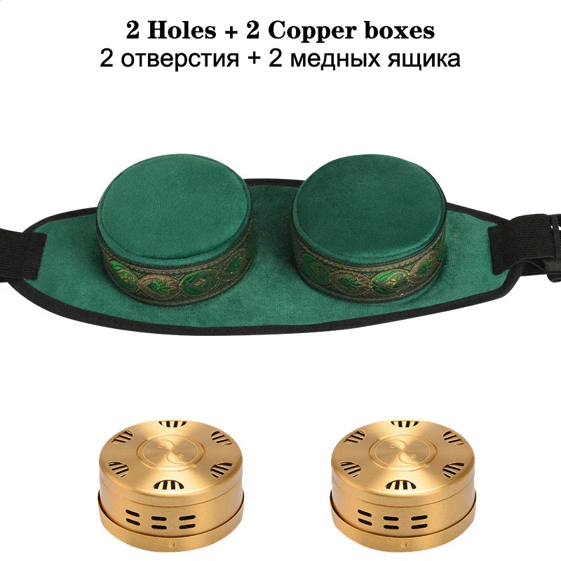 Copper moxa therapy device