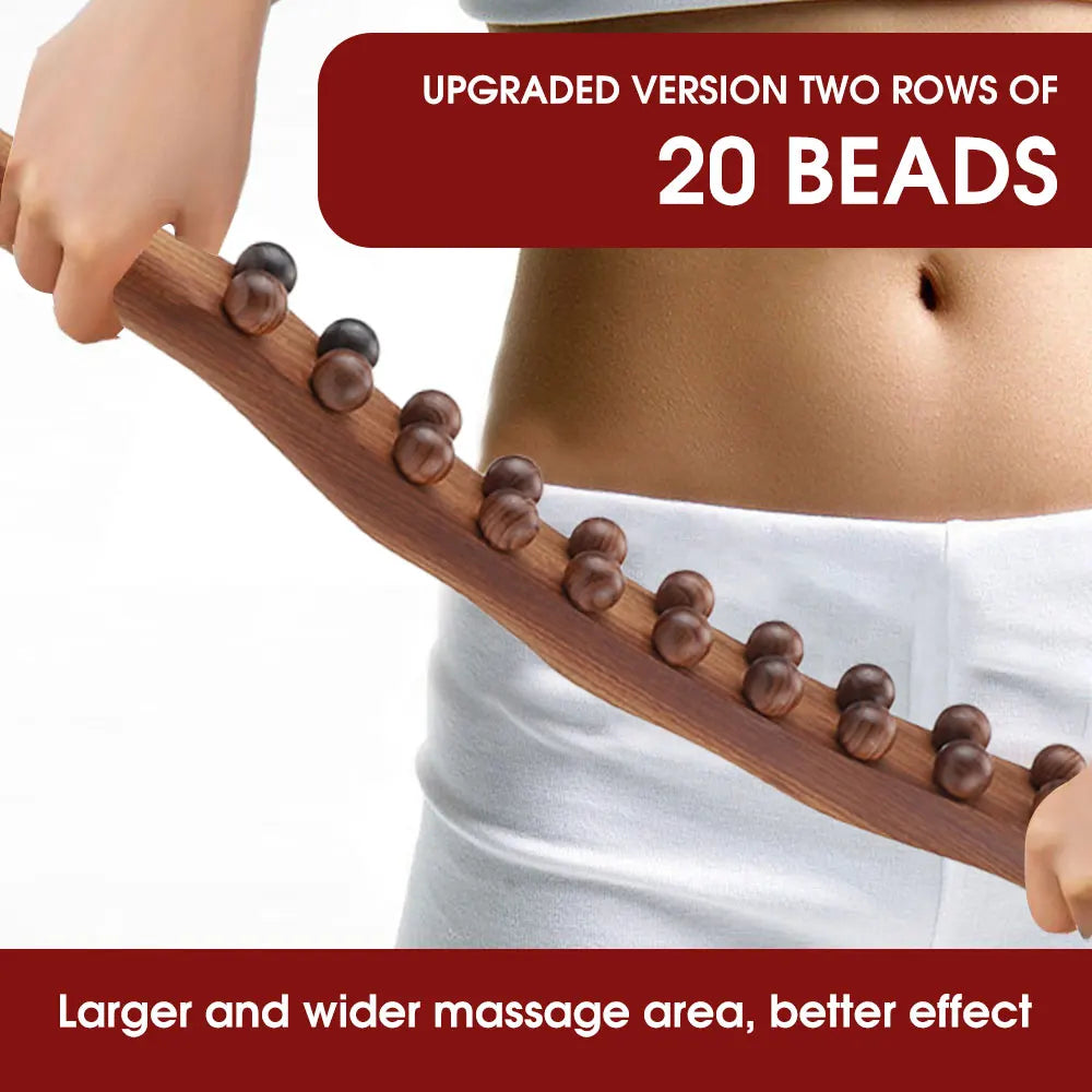 Beech Wood Massage Stick