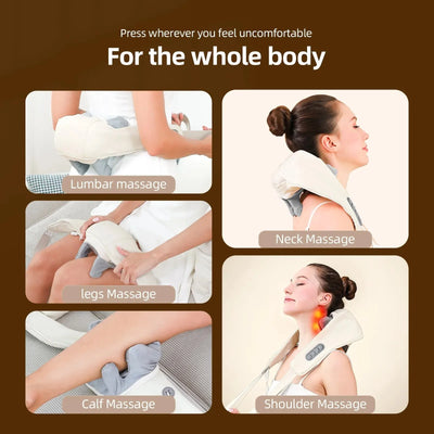 Foreverlily Wireless Neck and Back Massager