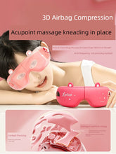Load image into Gallery viewer, Strawberry Bear Eye Massager Eye Care Relieving Fatigue Eye Mask
