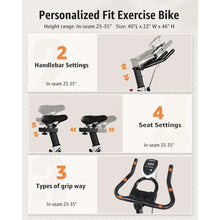 Load image into Gallery viewer, YOSUDA Indoor Cycling Bike Brake Pad/Magnetic Stationary Bike - Cycle Bike with Ipad Mount &amp; Comfortable Seat Cushion
