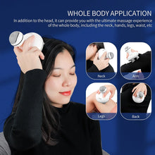 Load image into Gallery viewer, 3D Waterproof Electric Head Massager Wireless Scalp Massage Promote Hair Growth Body Deep Tissue Kneading Vibration Roller
