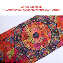 Load image into Gallery viewer, Hot Yoga Mat Towel 185*61cm Printed Yoga Towel Non slip Fitness Workout Mat Cover For Pilates Gym Yoga Blankets
