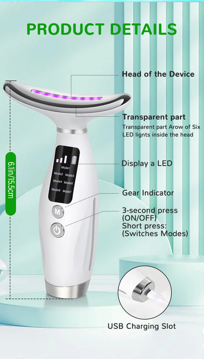 Electric face massager