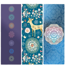 Load image into Gallery viewer, Hot Yoga Mat Towel 185*61cm Printed Yoga Towel Non slip Fitness Workout Mat Cover For Pilates Gym Yoga Blankets
