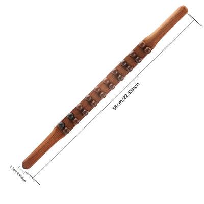 Beech Wood Massage Stick