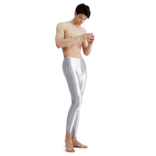 Load image into Gallery viewer, AMORESY-Ares Series Nude Men&#39;s Leggings, Basketball, Football, Breathable, High Brightness, Tight Elastic Fitness Pants,Leggings
