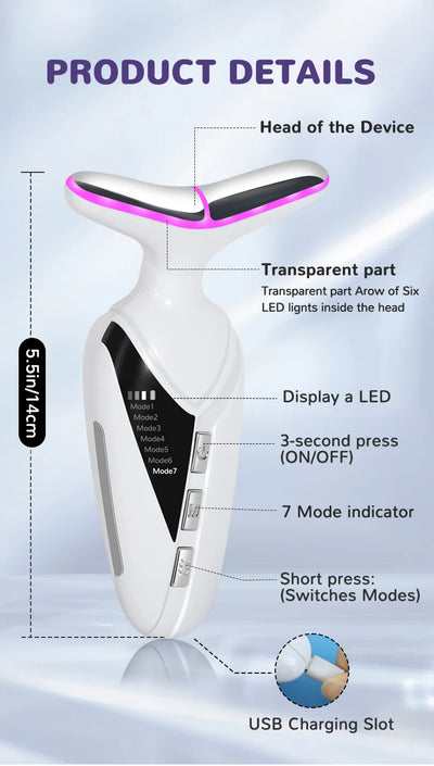 Electric face massager