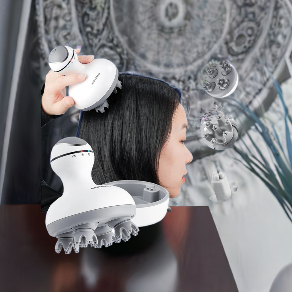 electric scalp massager for hair growth