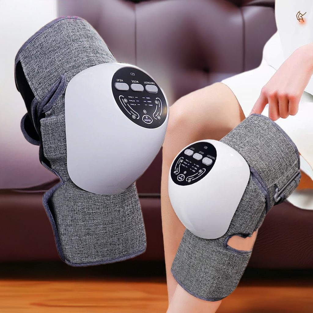 12-Mode Dual Channel EMS Knee Massager 12mode Knee Massager