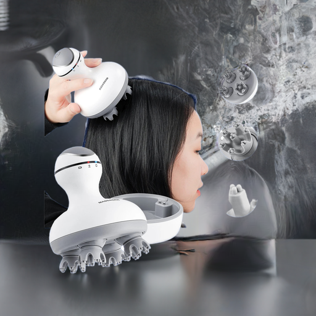 electric scalp massager for hair growth