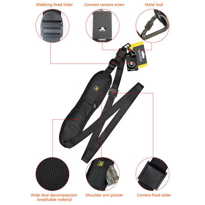 Portable Cross-Body Camera Strap - Jscomfortzstore