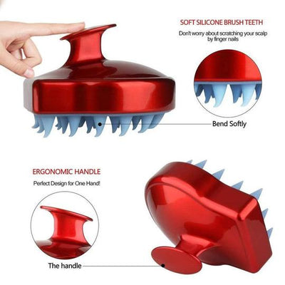 Silicone Hair Scalp Massager Brush - Jscomfortzstore