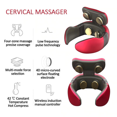 electric neck massager pillow