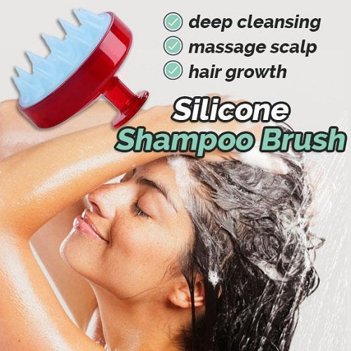 Silicone Hair Scalp Massager Brush - Jscomfortzstore