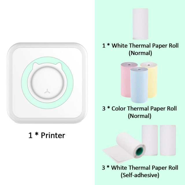 Portable Pocket Thermal Printer - Jscomfortzstore