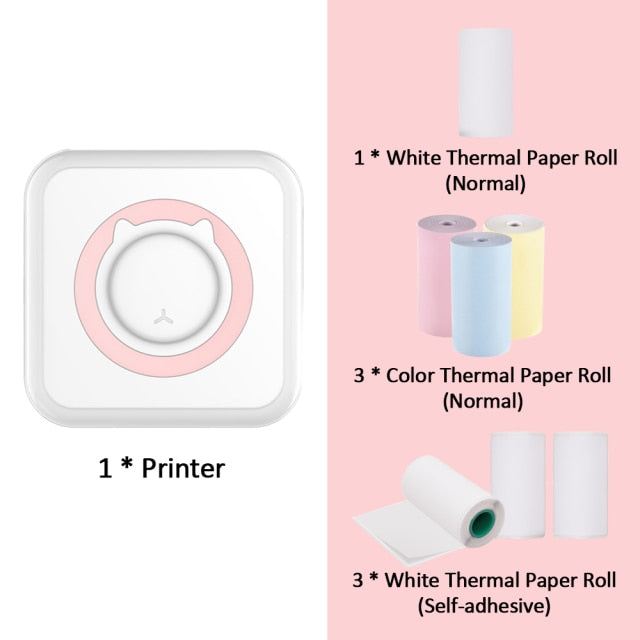 Portable Pocket Thermal Printer - Jscomfortzstore